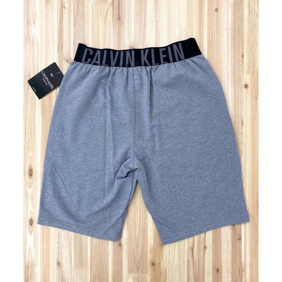 CK ウエストロゴスウェットハーフパンツ Calvin Klein（カルバン・クライン） CK ウエストロゴ スウェット