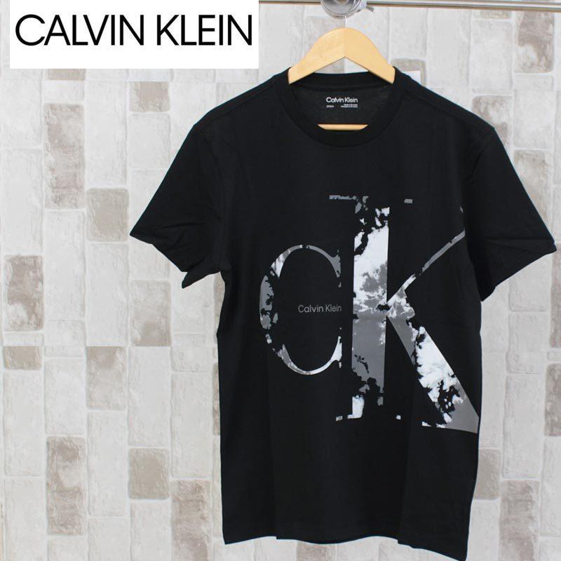 Calvin Klein カルバンクライン CK オーバーサイズ モノグラクロゴ クルーネックTシャツ｜topism