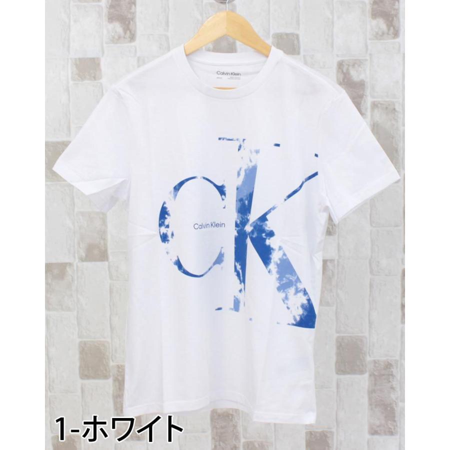 Calvin Klein カルバンクライン CK オーバーサイズ モノグラクロゴ クルーネックTシャツ｜topism｜05