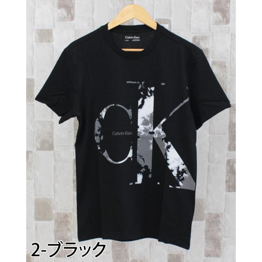 Calvin Klein カルバンクライン CK オーバーサイズ モノグラクロゴ クルーネックTシャツ｜topism｜07