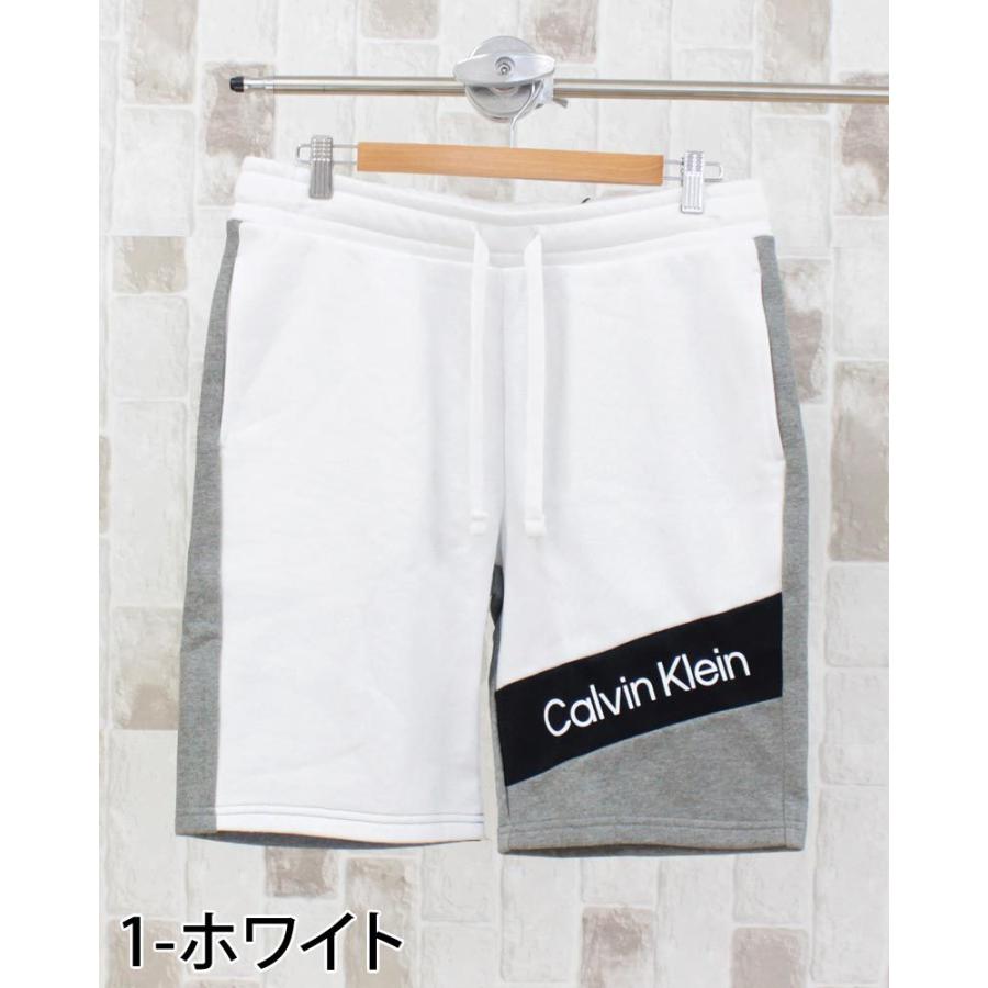 Calvin Klein（カルバン・クライン） CK ロゴデザインスウェットハーフ