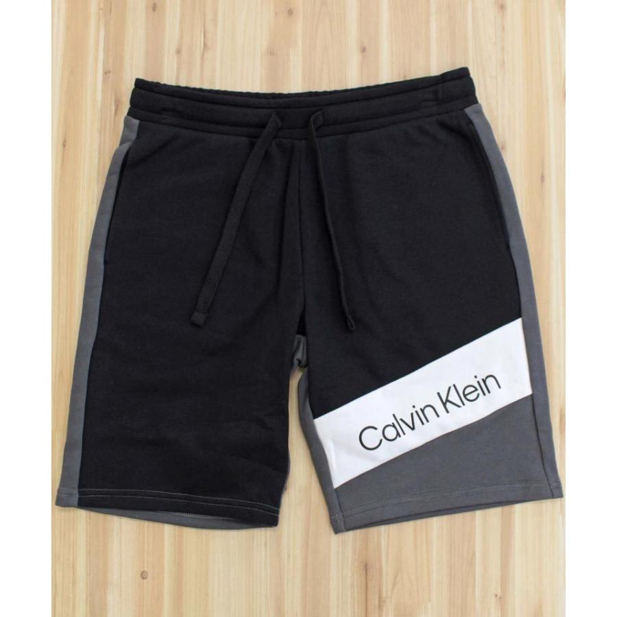 Calvin Klein（カルバン・クライン） CK ロゴデザインスウェットハーフ
