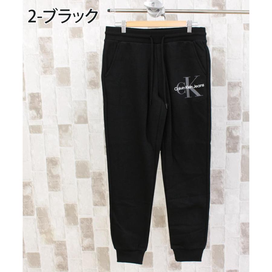 【新品】カルバンクライン ジーンズ CKロゴ ジョガーパンツ ブラック S Calvin Klein（カルバン・クライン） Calvin Klein Jeans CK
