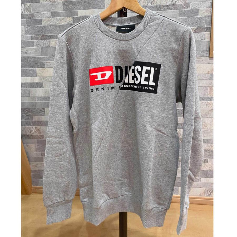 DIESEL ディーゼル Wロゴ プリント スウェット プルオーバー DIESEL ディーゼル Wロゴ プリント スウェット プルオーバー