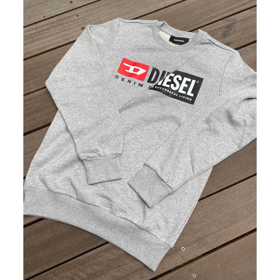 DIESEL ディーゼル Wロゴ プリント スウェット プルオーバー DIESEL ディーゼル Wロゴ プリント スウェット プルオーバー