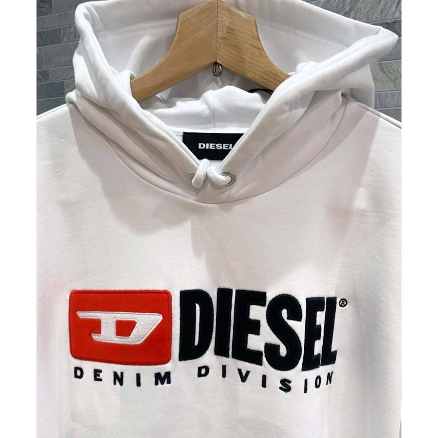 DIESEL ディーゼル ワッペンロゴ刺繍 スウェット プルオーバー DIESEL ディーゼル ワッペンロゴ刺繍 スウェット プルオーバー