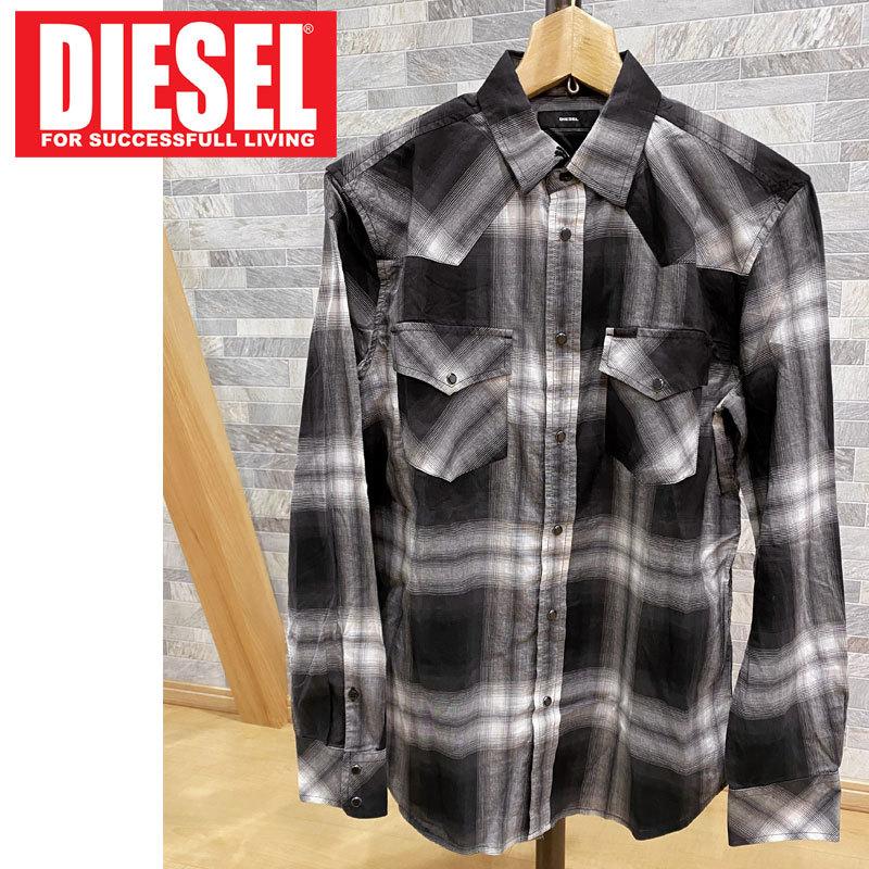 Diesel ディーゼル オンブレーチェック ウエスタンチェックシャツ S East Long メンズ ブランド Ds 70 Topism Topism トップイズム メンズ通販 通販 Yahoo ショッピング
