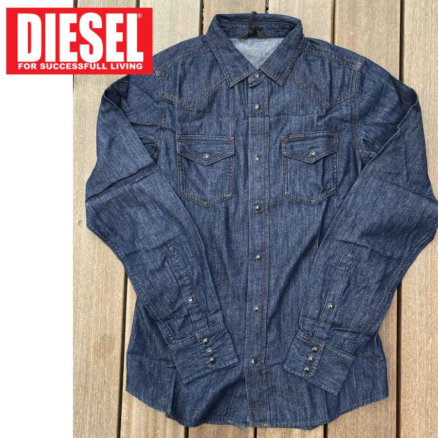 Diesel ディーゼル ウエスタン デニムシャツ New Sonora メンズ ブランド Ds 71 Topism Topism トップイズム メンズ通販 通販 Yahoo ショッピング