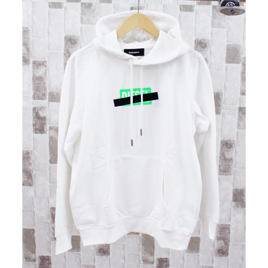 DIESEL ディーゼル スウェットプルパーカー ボックスロゴ DIESEL ディーゼル スウェットプルパーカー ボックスロゴ