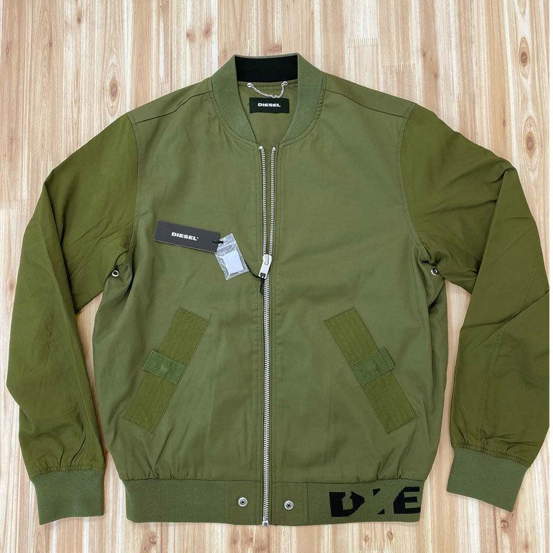DIESEL ディーゼル コットンツイル ボンバージャケット MA1 MA-1 DIESEL ディーゼル コットンツイル ボンバージャケット MA1 MA-1