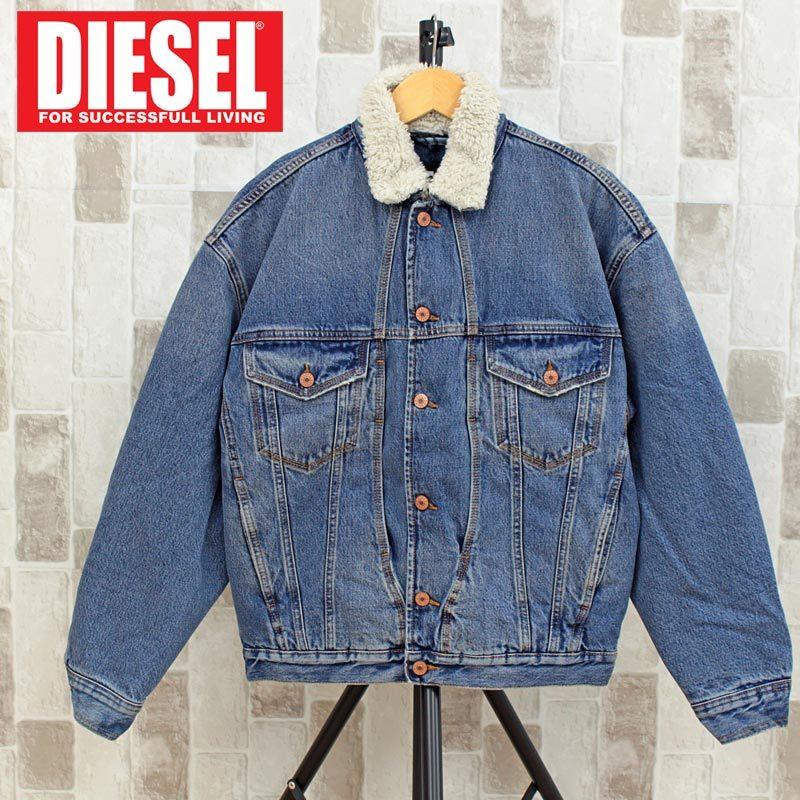 DIESEL ディーゼル メンズ ジャケット デニムジャケット ボア