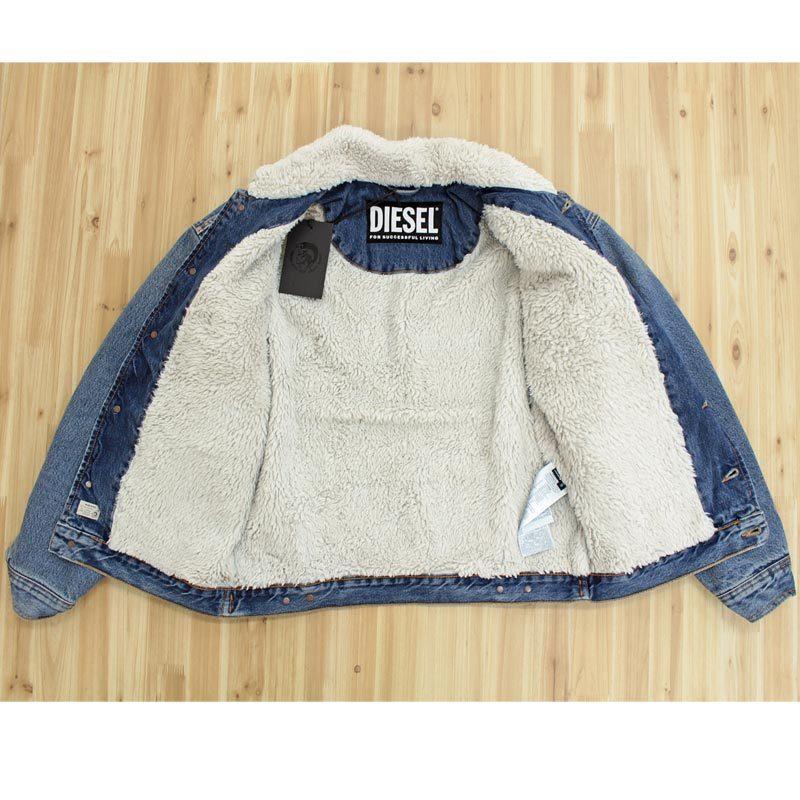 DIESEL ディーゼル メンズ ジャケット デニムジャケット ボア DIESEL ディーゼル メンズ ジャケット デニムジャケット ボア