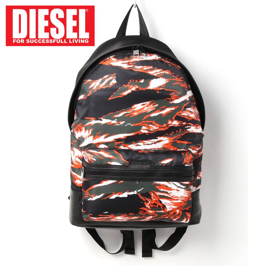 アウトレット Diesel ディーゼル メタルロゴ 型押し カモフラ 迷彩 バックパック リュック M Jungle Back メンズ ブランド 人気ブランド Www Yalaphone Com