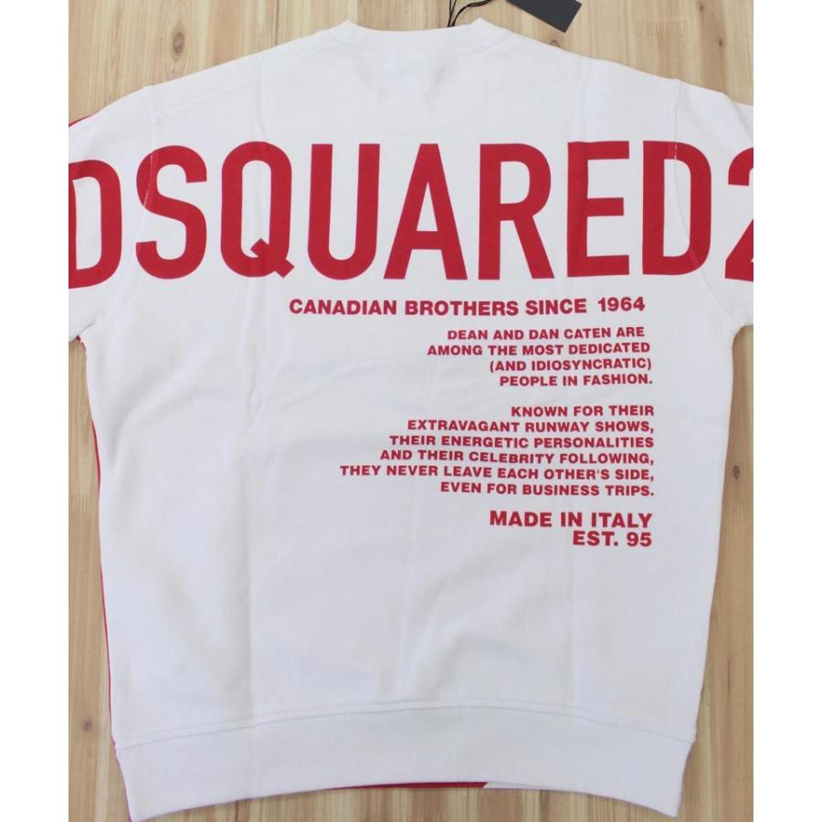 DSQUARED2（ディースクエアード） DSQ2 ビッグロゴスウェットプル