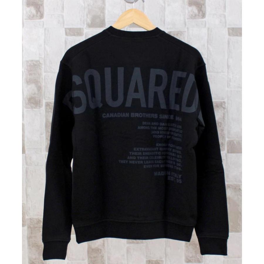 DSQUARED2 ディースクエアード DSQ2 ビッグロゴスウェットプルオーバー｜topism｜05