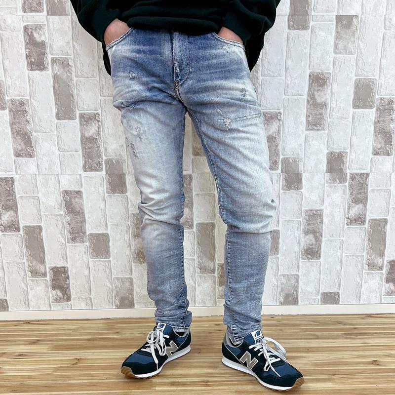 DIESEL ディーゼル メンズ デニム ダメージ ストレッチ ジーンズ DIESEL ディーゼル メンズ デニム ダメージ ストレッチ ジーンズ