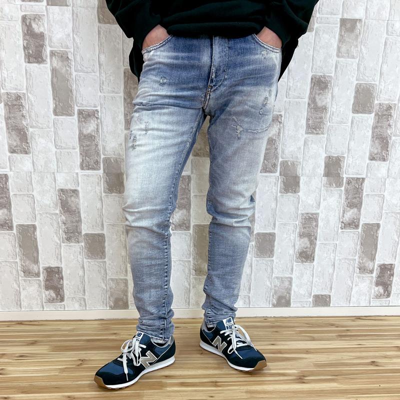 DIESEL ディーゼル メンズ デニム ダメージ ストレッチ ジーンズ DIESEL ディーゼル メンズ デニム ダメージ ストレッチ ジーンズ