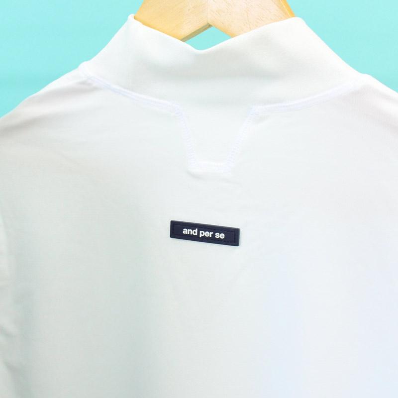 and per se アンパスィ ゴルフウェア メンズ トレーナー モック