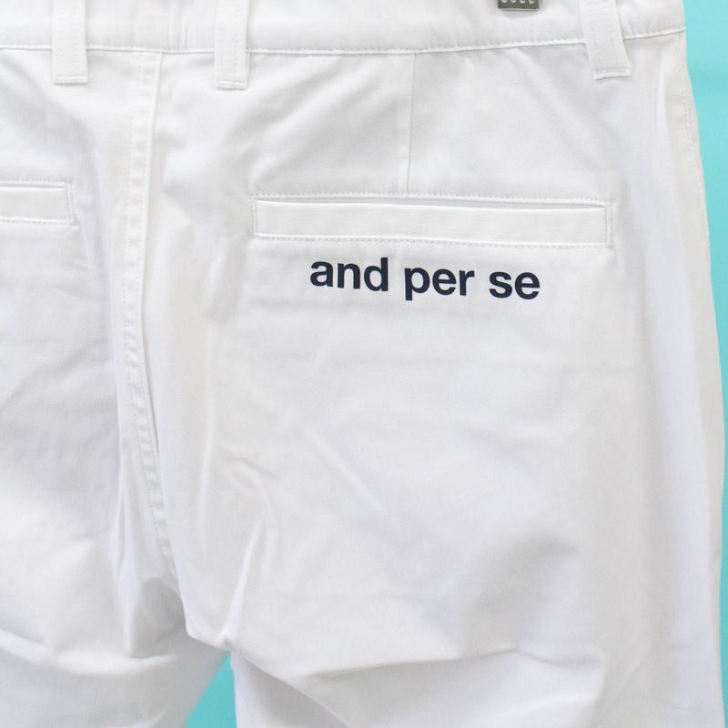 and per se（アンパスィ） ゴルフウェア メンズ ゴルフパンツ