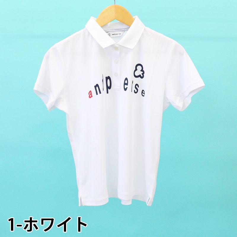 and per se（アンパスィ） ゴルフウェア レディースポロシャツ ロゴ