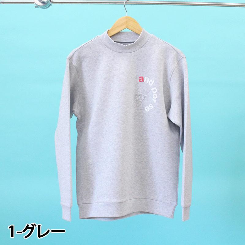 and per se（アンパスィ） ゴルフウェア メンズ トレーナー モック