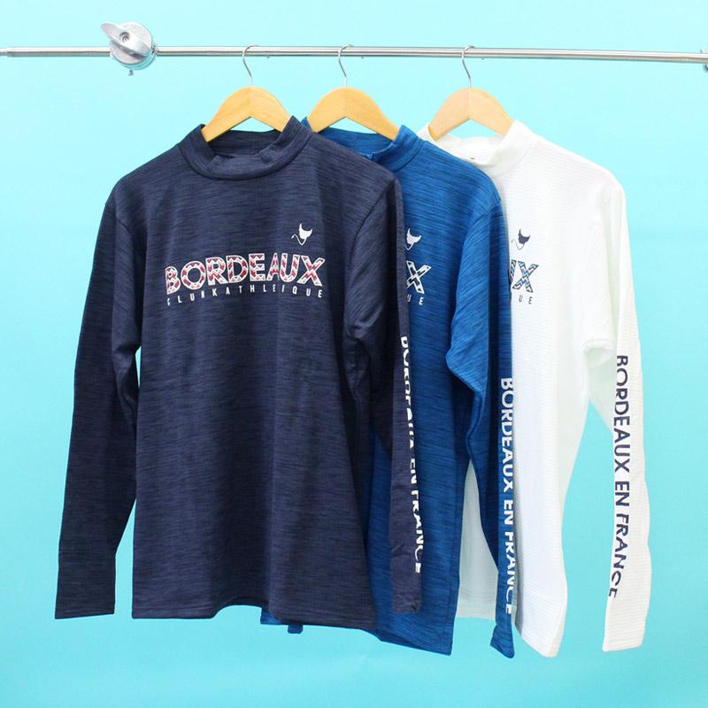 CLUNK　クランク　ゴルフ　ウェア　L 新品　フランス CLUNK（クランク） ゴルフウェア メンズ モックネックシャツ 長袖 裏