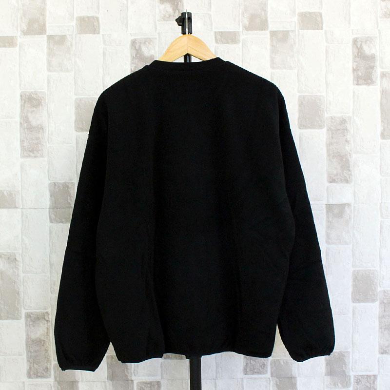 HUF ハフ Hドットポーラーフリースクルーネック スウェットシャツ トレーナー H DOT POLAR FLEECE CREWNECK FL00247 トップス 長袖 プルオーバー メンズ_4