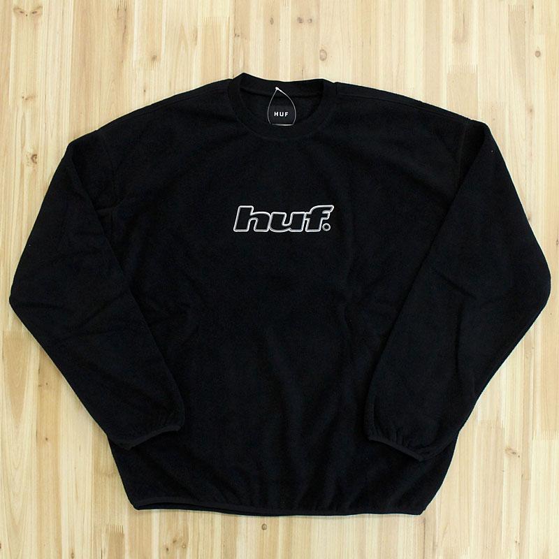 HUF ハフ Hドットポーラーフリースクルーネック スウェットシャツ トレーナー H DOT POLAR FLEECE CREWNECK FL00247 トップス 長袖 プルオーバー メンズ_5