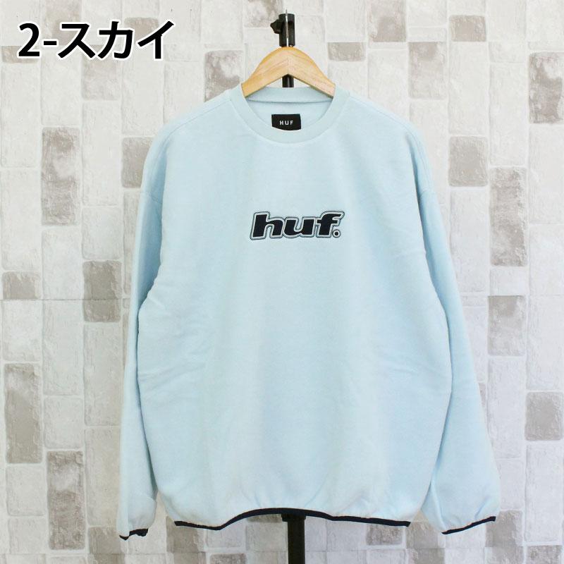 HUF ハフ Hドットポーラーフリースクルーネック スウェットシャツ トレーナー H DOT POLAR FLEECE CREWNECK FL00247 トップス 長袖 プルオーバー メンズ_7