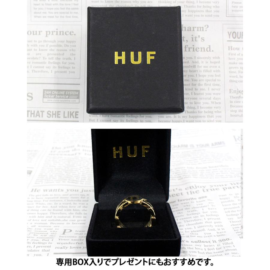 HUF（ハフ） リージョナルキューバリンクリング 指輪 REGIONAL CUBAN