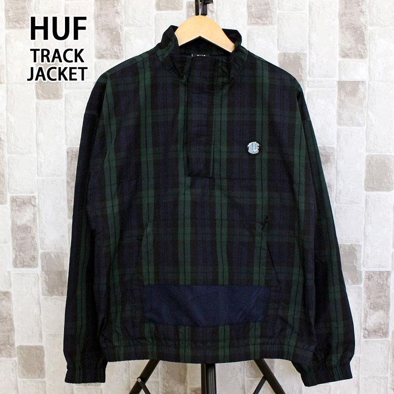 HUF ハフ カムデン チェック柄 トラック ジャケット CAMDEN PLAID 