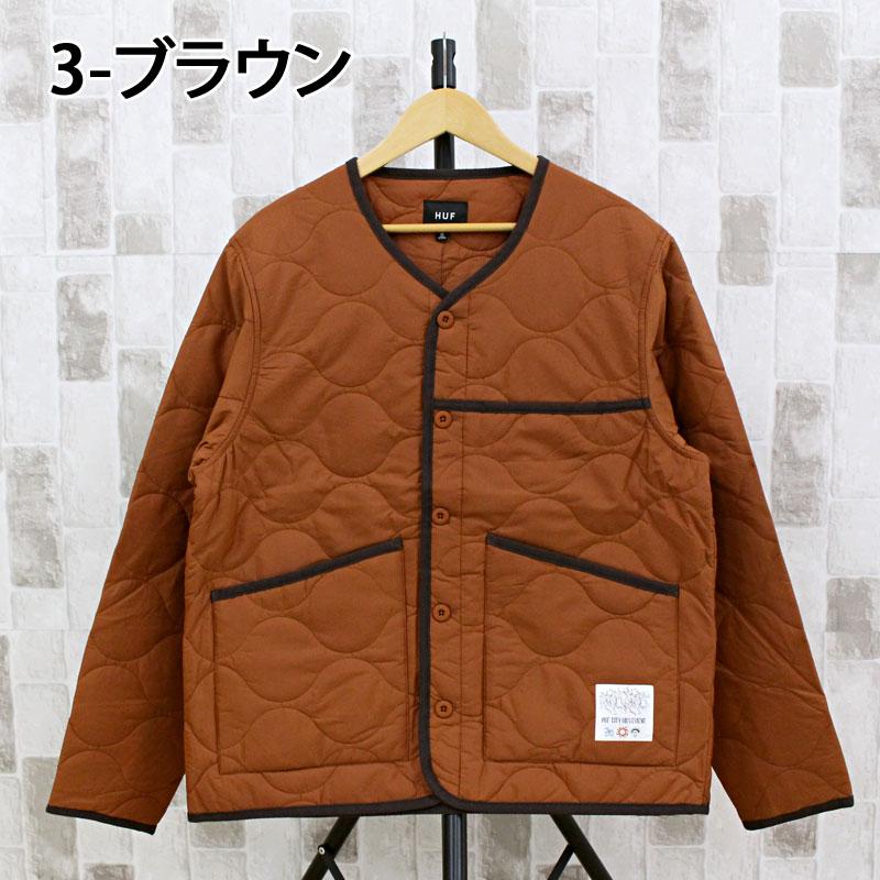ハフ HUF ムーブメント ライナー ジャケット ブラウン XL 2024AW HUF（ハフ） ムーブメントライナージャケット MOVEMENT LINER JACKET