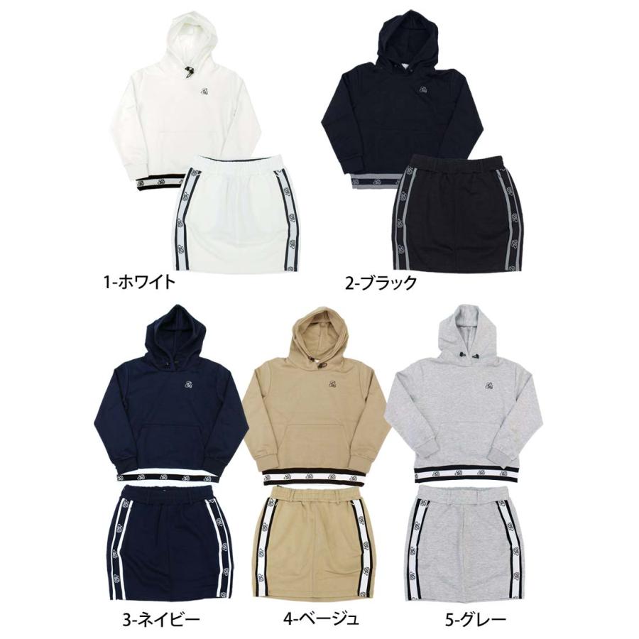 ゴルフウェア レディース 上下セットアップ gs GOLF スウェット