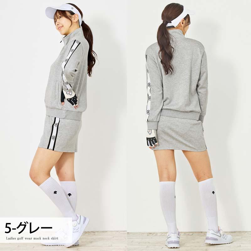 ゴルフウェア レディース 上下セットアップ gs GOLF ジップアップ
