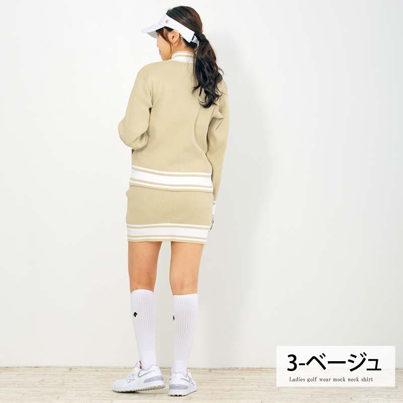 ゴルフウェア レディース 上下セットアップ gs GOLF ジップアップ