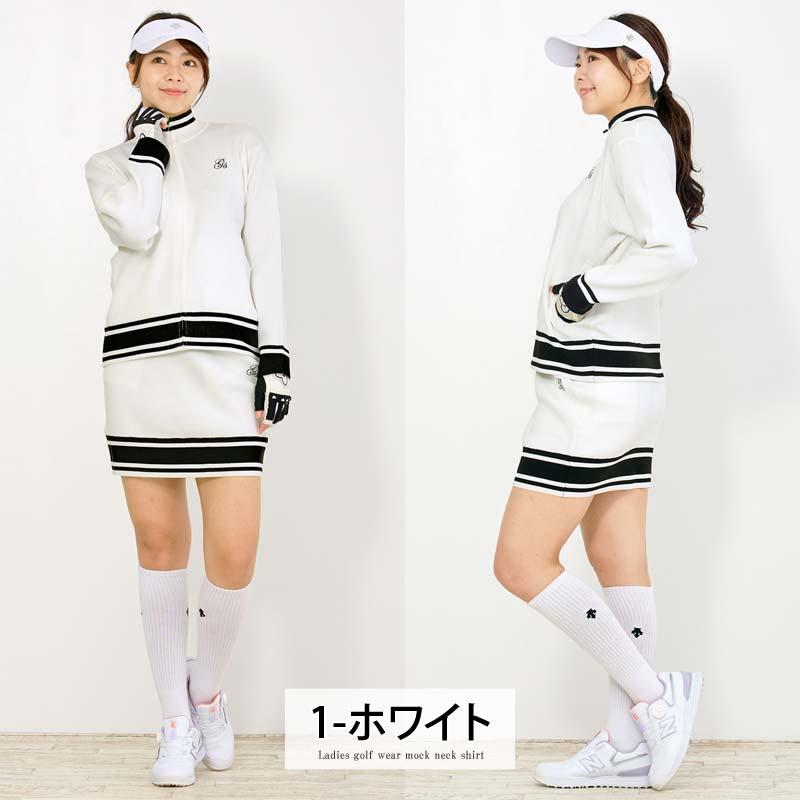 ゴルフウェア レディース 上下セットアップ gs GOLF ジップアップ