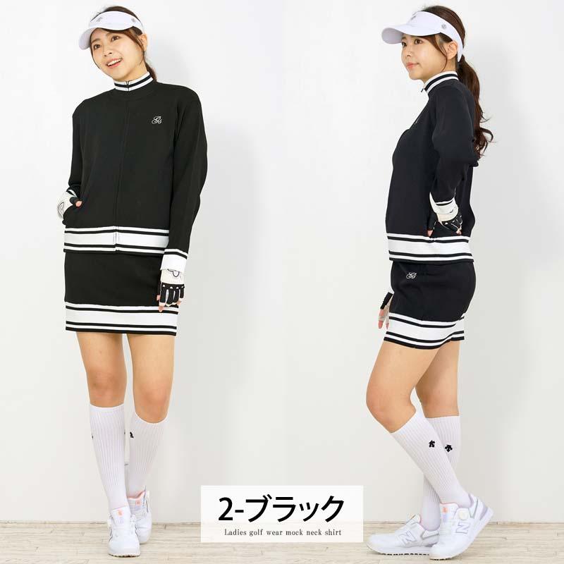 ゴルフウェア レディース 上下セットアップ gs GOLF ジップアップ