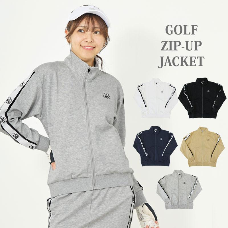 ゴルフウェア レディース gs GOLF ジップアップジャケット トレーナー