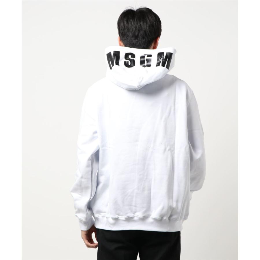 MSGM エムエスジーエム パーカー スウェット プルオーバー ロゴ MSGM エムエスジーエム パーカー スウェット プルオーバー ロゴ