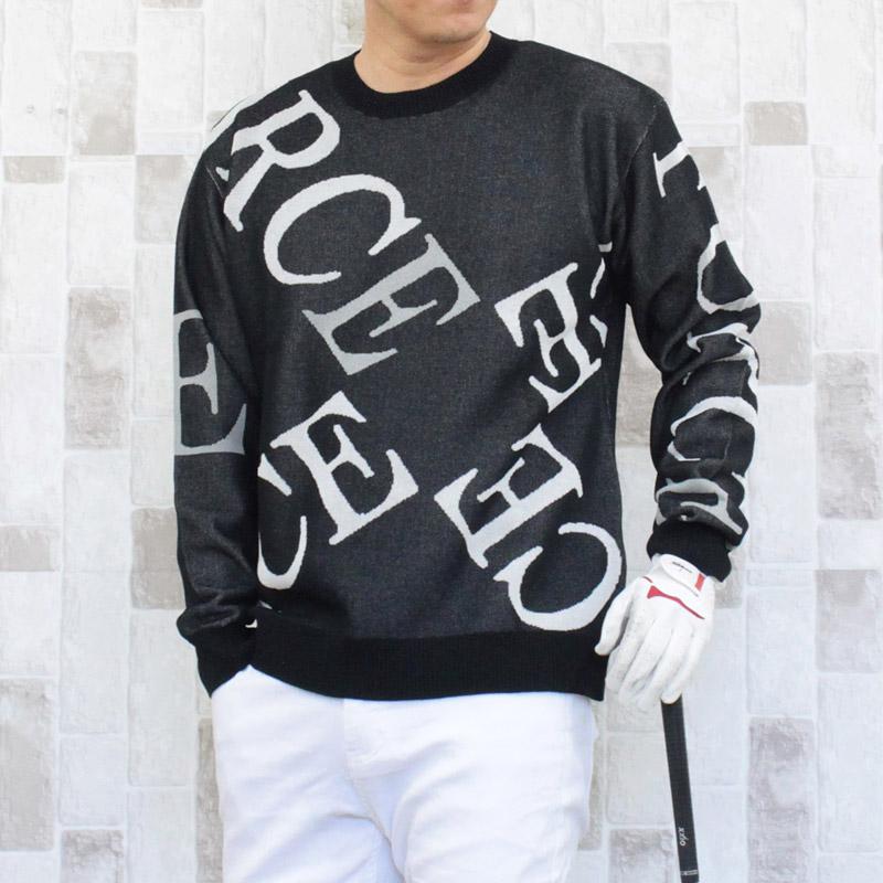 ゴルフウェア メンズ ゴルフニット スプリングニット セーター