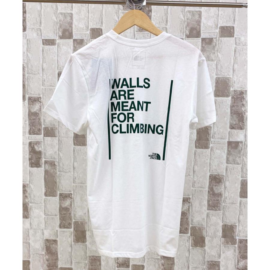 THE NORTH FACE ザ ノースフェイス Tシャツ WALLS ARE MEANT FOR CLIMBING TEE ウォール