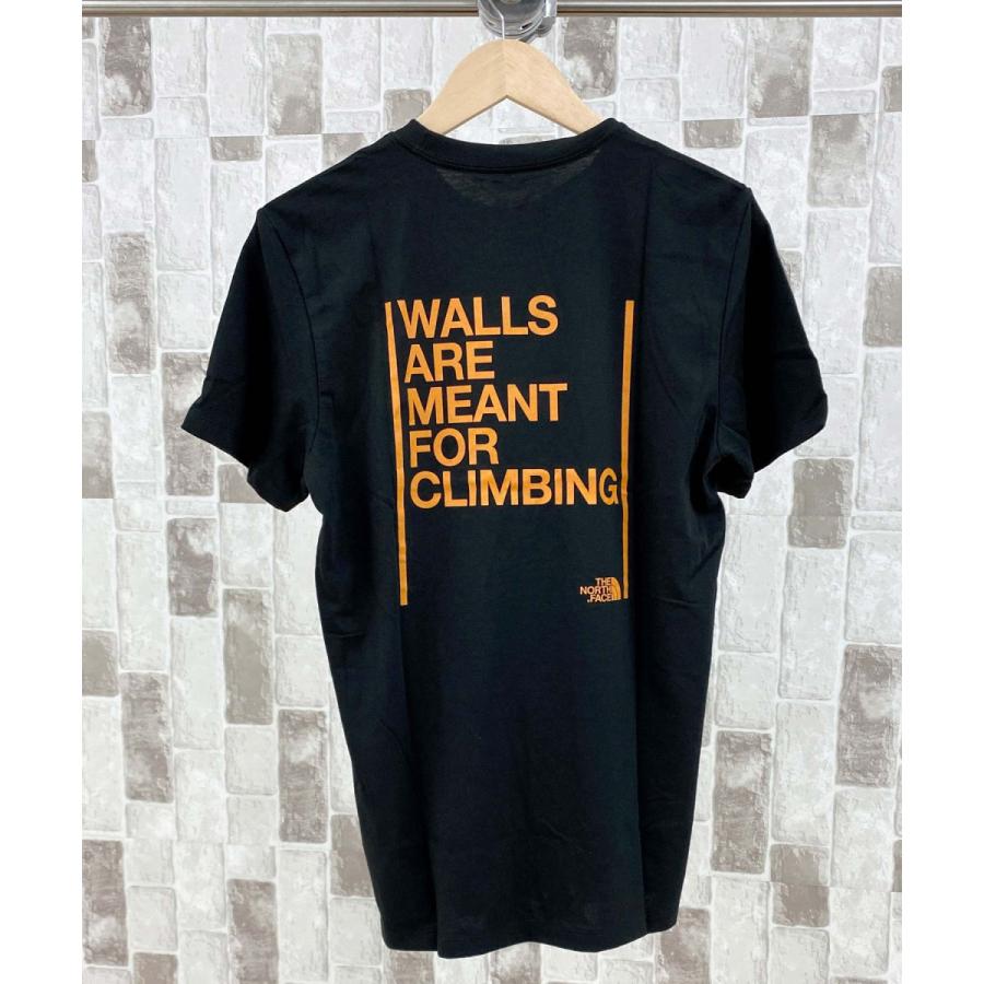 THE NORTH FACE ザ ノースフェイス Tシャツ WALLS ARE MEANT FOR CLIMBING TEE ウォール