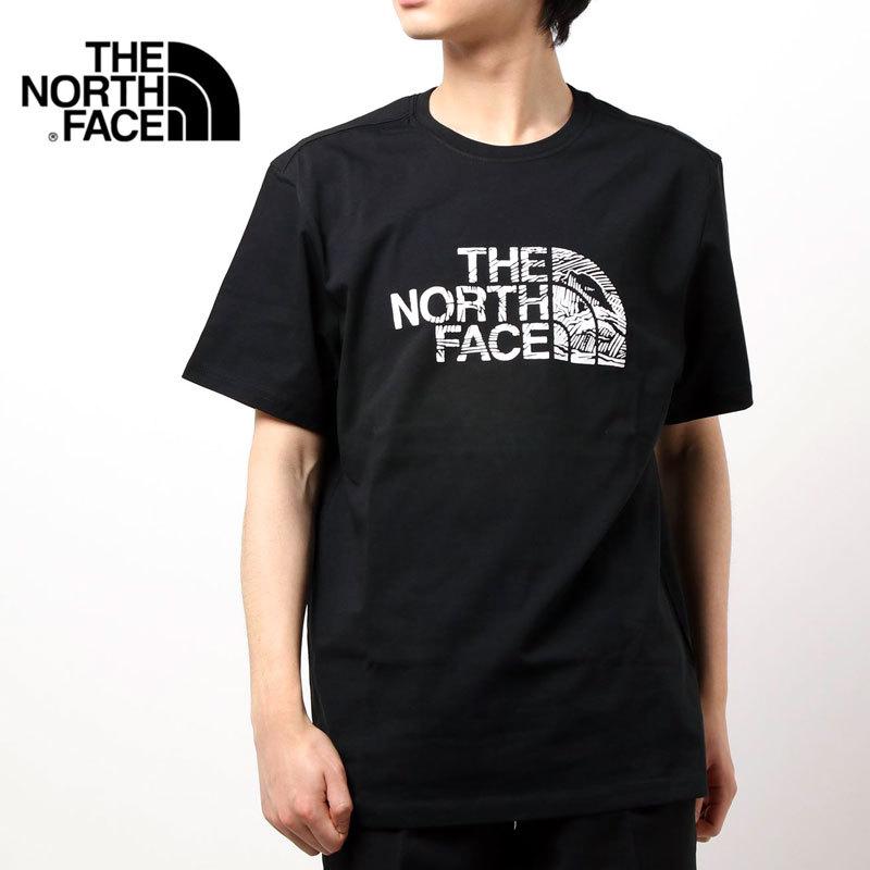 THE NORTH FACE MENS TEE ザ ノースフェイス Tシャツ ハーフドーム プリント クルーネック 半袖 WOOD DOME TEE メンズ ブランド｜topism