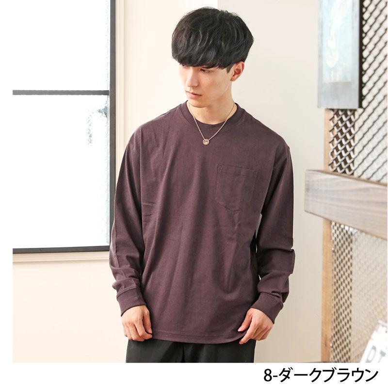 ロンT メンズ 長袖 Tシャツ ヘビーウェイト 綿100% USAコットン ロンT メンズ 長袖 Tシャツ ヘビーウェイト 綿100% USAコットン