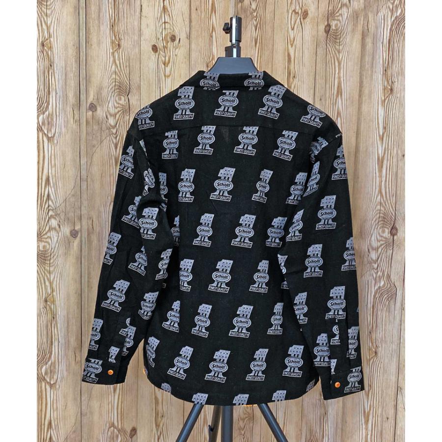 Schott N.Y.C（ショット） Schott H/V NO.1 LS SHIR ヘンプヴィス