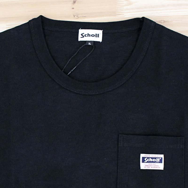 Schott N.Y.C（ショット） Schott WORK LABEL POCKET ロングTシャツ