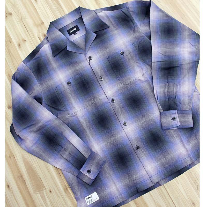 Schott N.Y.C（ショット） Schott OMBRE CHECK SHIRT 782-6120001