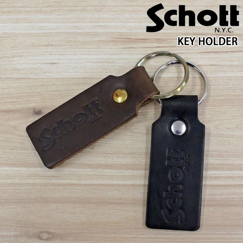 Schott N.Y.C（ショット） Schott HORWEEN LEATHER KEY HOLDER