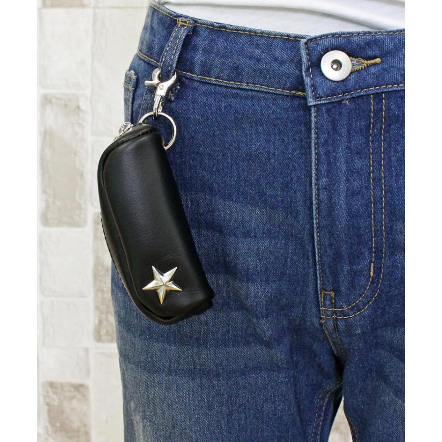 Schott N.Y.C（ショット） Schott ONE STAR KEY CASE レザーキーケース
