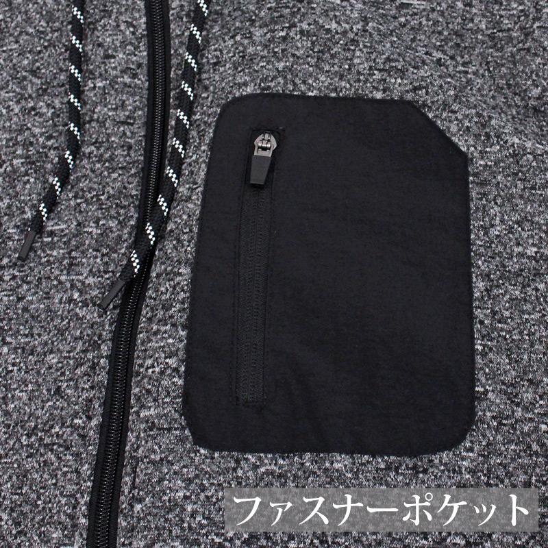 ゴルフウェア セットアップ メンズ 上下セット 暖かい 裏起毛 ニット